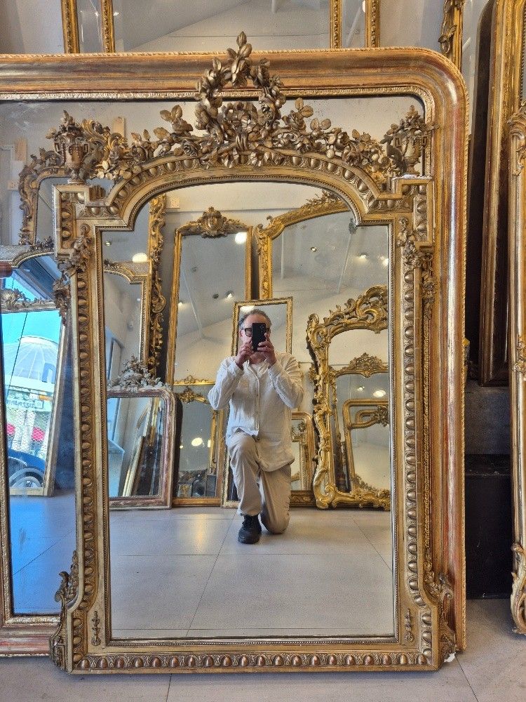 miroir Napoléon III époque 