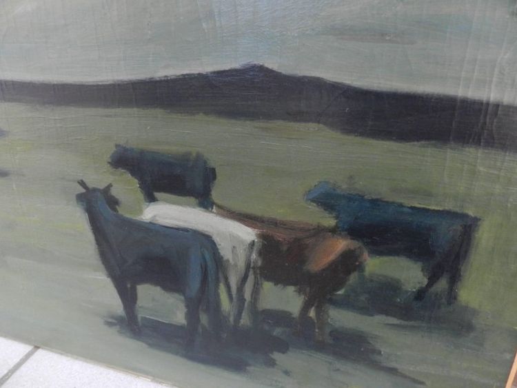 Paul Georges Klein (1909-1994) Olio su tela, circa 1970