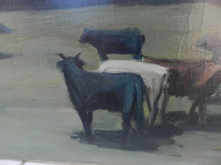 Paul Georges Klein (1909-1994) Olio su tela, circa 1970