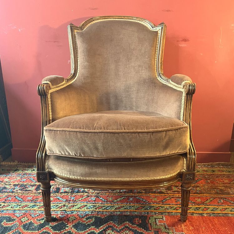Large armchair stamped G. Jacob, Louis XVI period