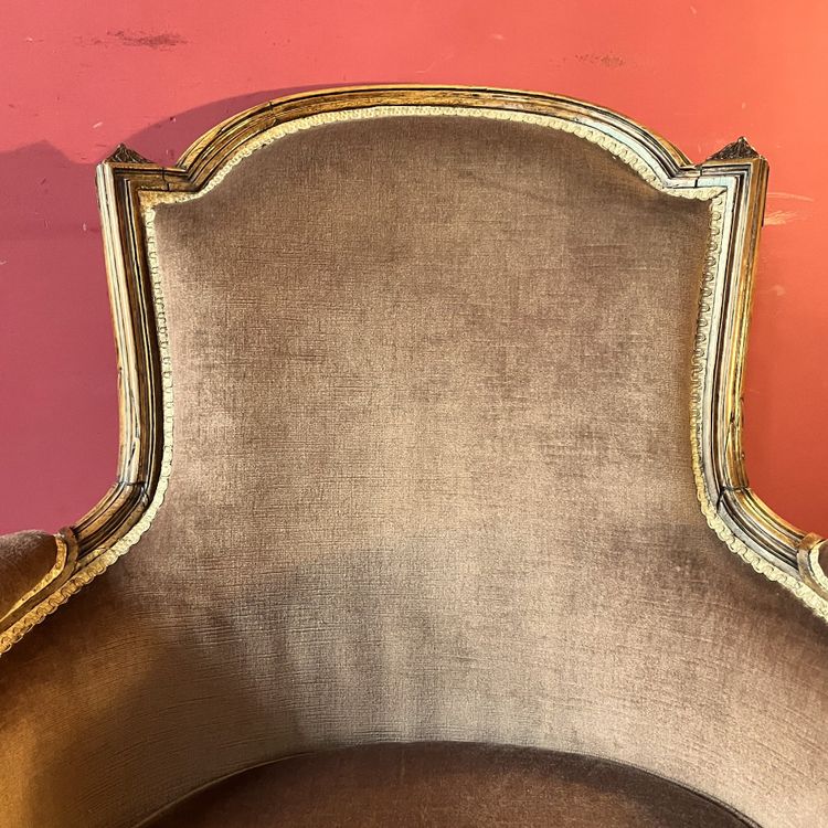 Large armchair stamped G. Jacob, Louis XVI period
