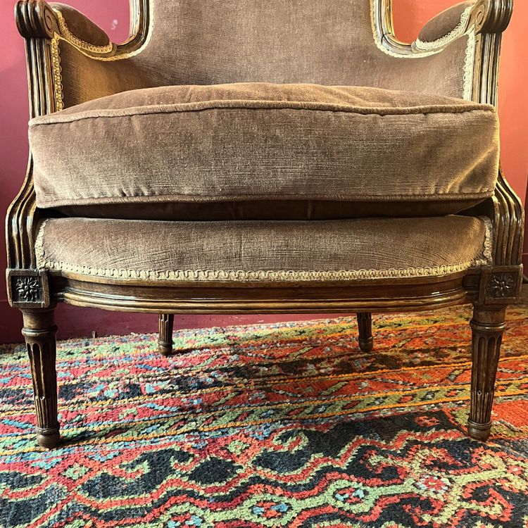 Large armchair stamped G. Jacob, Louis XVI period