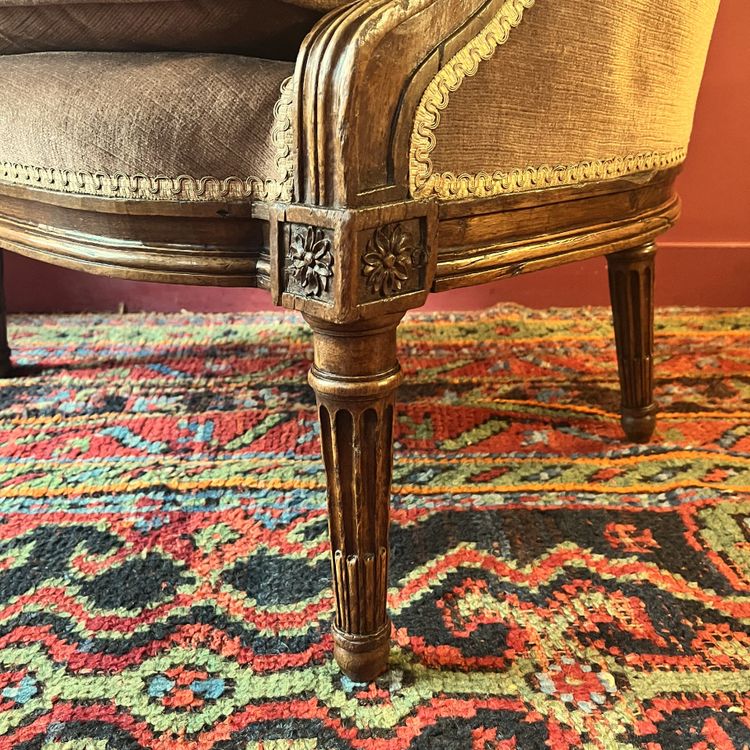 Large armchair stamped G. Jacob, Louis XVI period