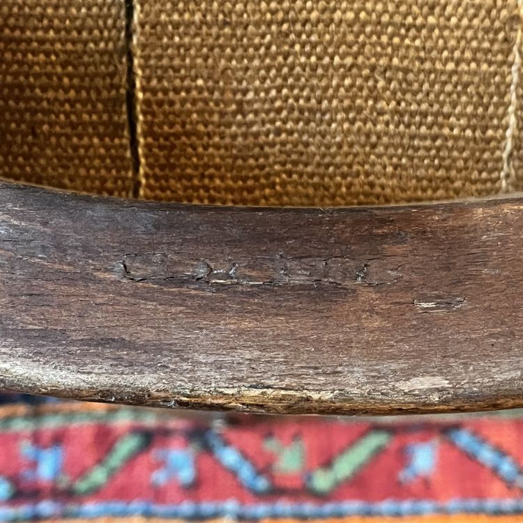 Large armchair stamped G. Jacob, Louis XVI period