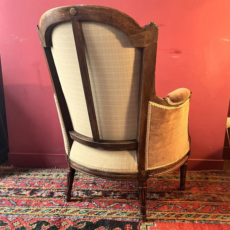 Large armchair stamped G. Jacob, Louis XVI period