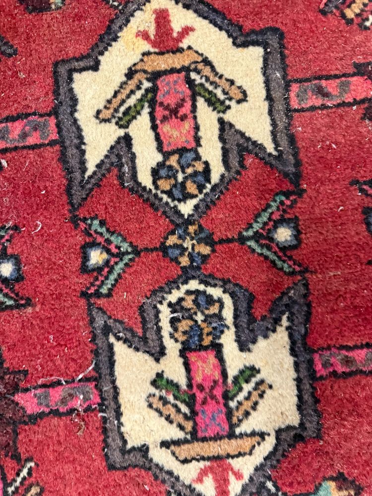 Tappeto persiano Hamedan, vintage, 128x84 cm