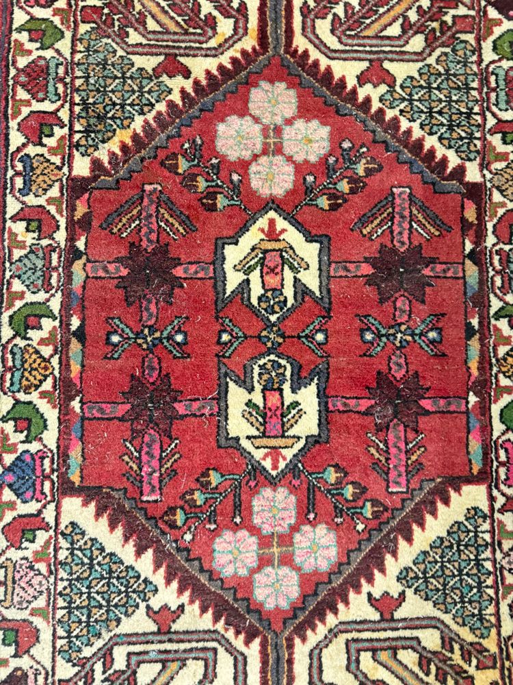 Tappeto persiano Hamedan, vintage, 128x84 cm