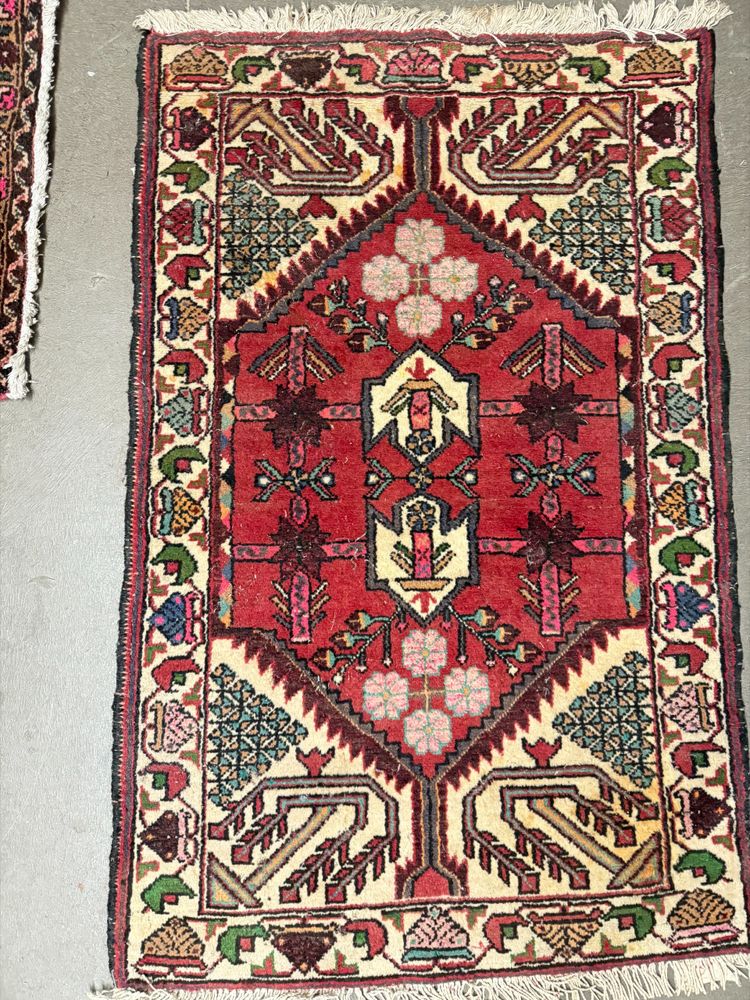 Tappeto persiano Hamedan, vintage, 128x84 cm