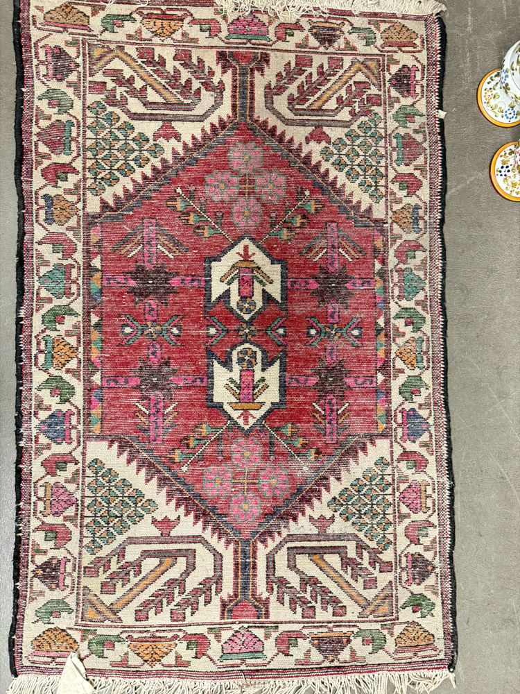 Tappeto persiano Hamedan, vintage, 128x84 cm
