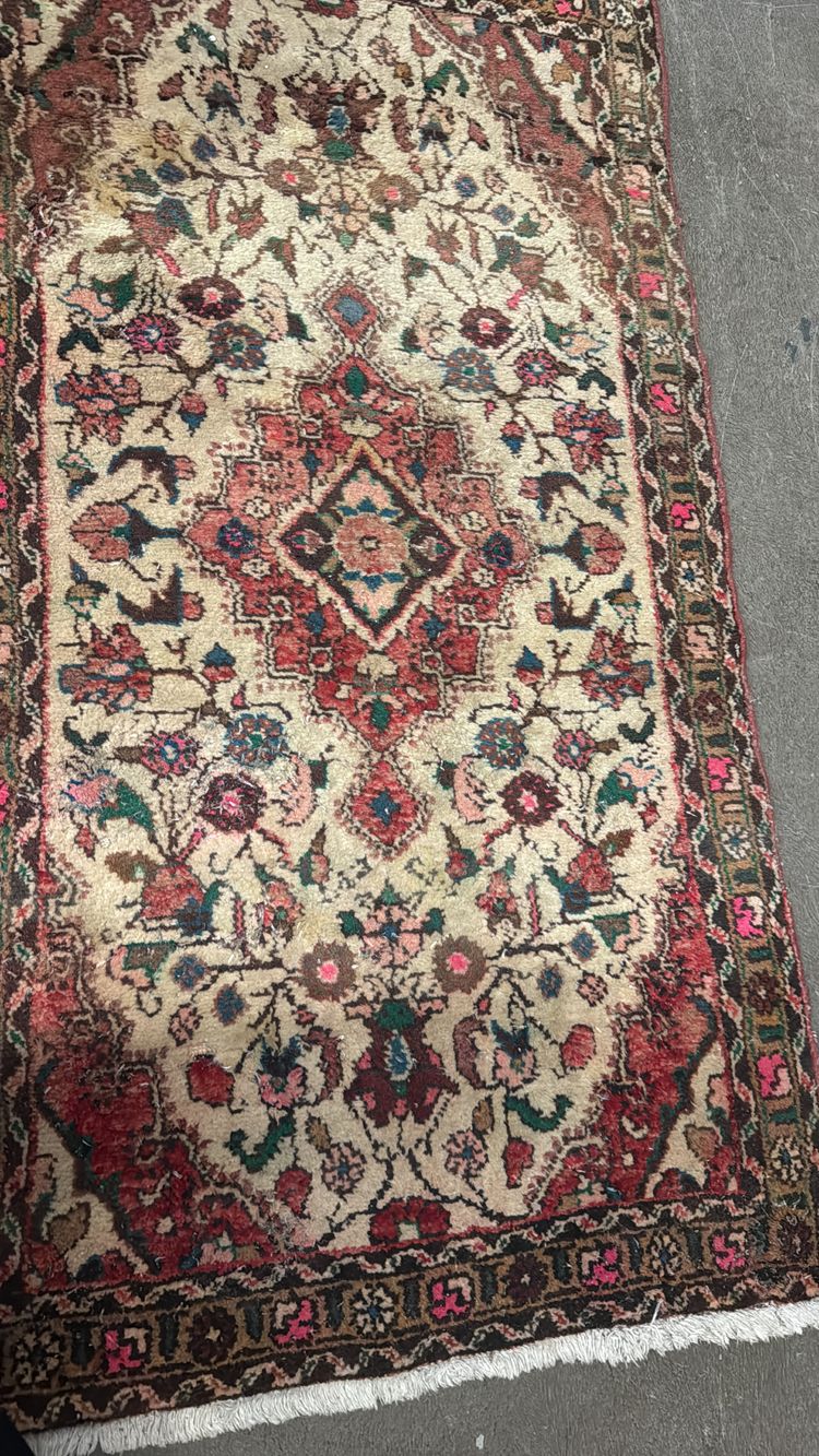 Alter persischer Teppich, 141x81 cm