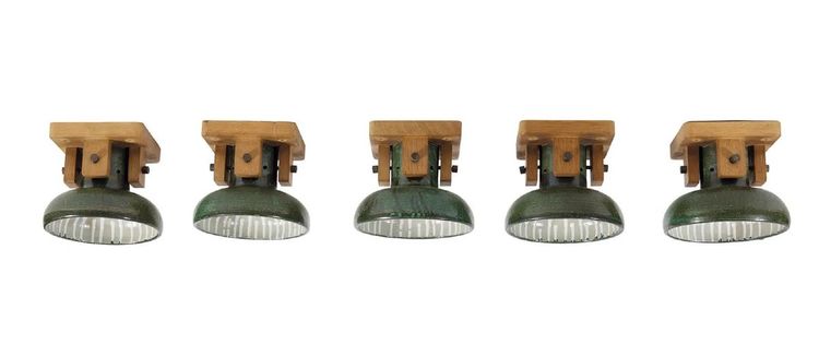 Guillerme Et Chambron , and Boleslav DANIKOWSKI Exceptional Series Of 5 Ceiling Lights