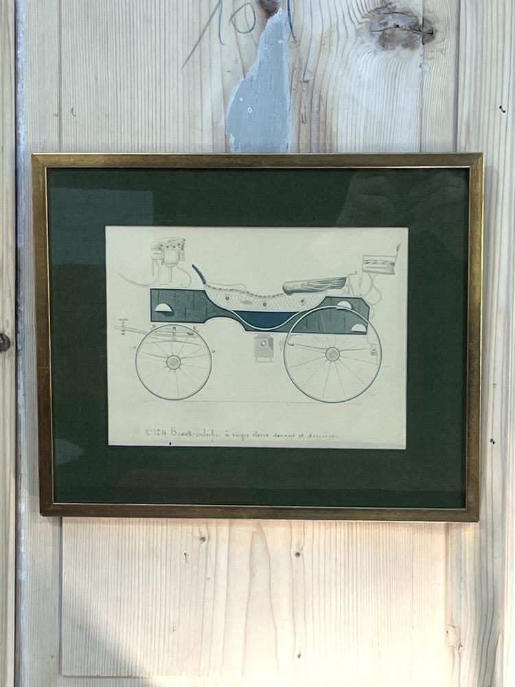 HERMÈS (collection) Pair of Engravings