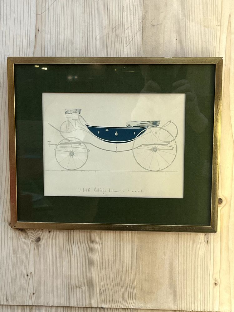 HERMÈS (collection) Pair of Engravings