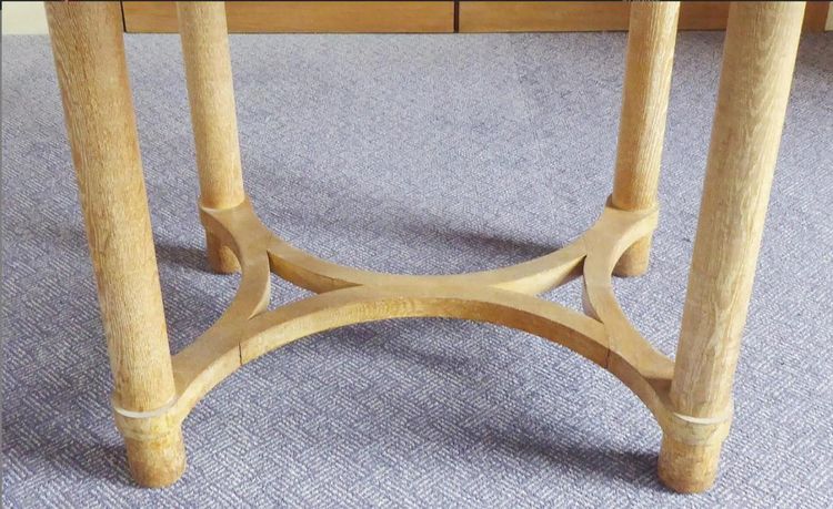 André Arbus (1903-1969) Art Deco Table with Opening and Swivel Top