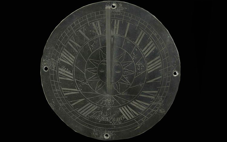 Tischsonnenuhr XVIII. Jahrhundert