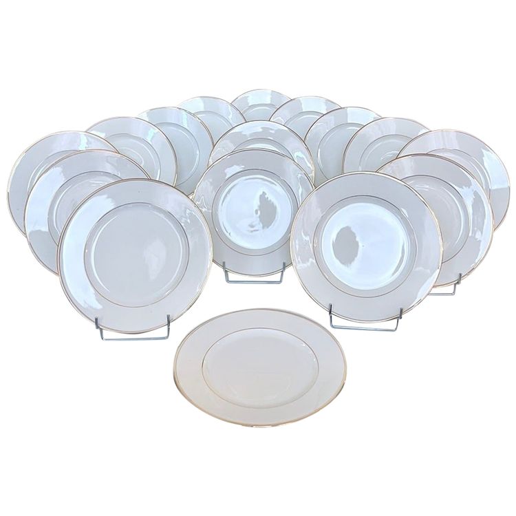 Porcelain Dessert Plates - Dinner Service