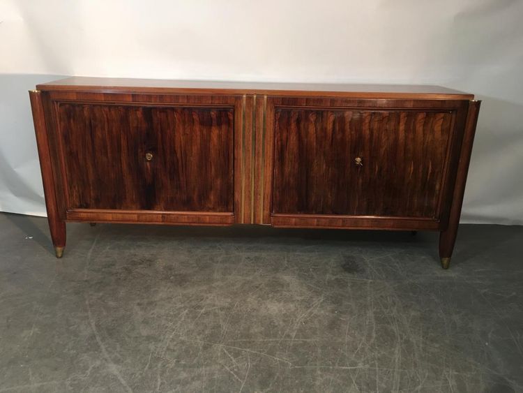 DOMINIQUE, Elegante credenza art déco in palissandro 1930