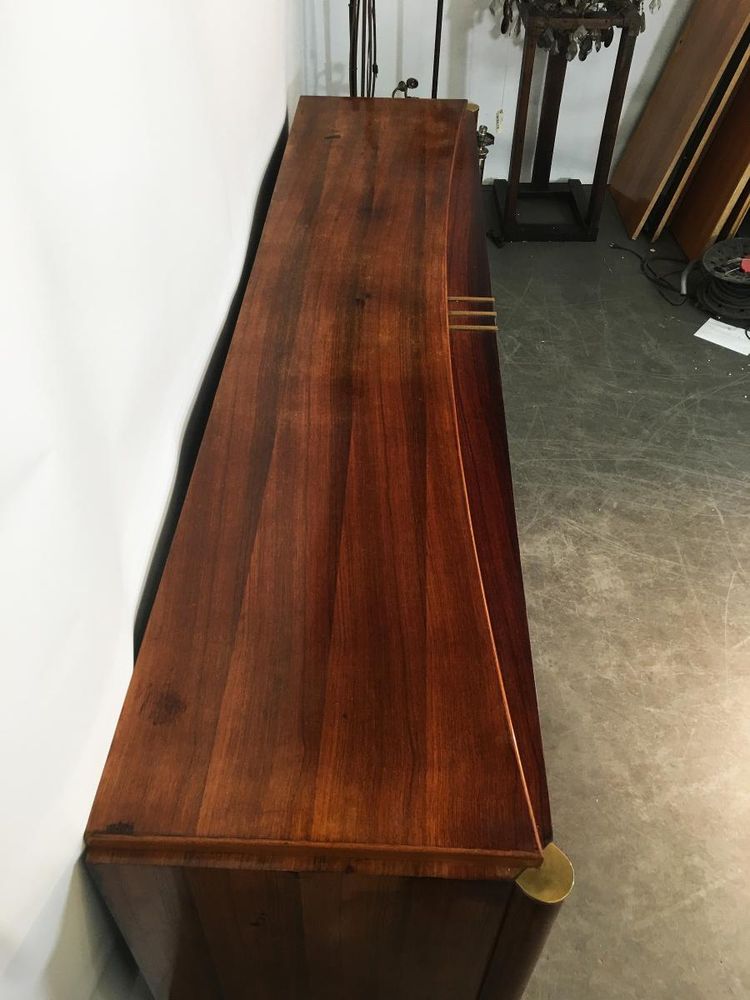 DOMINIQUE, Elegante credenza art déco in palissandro 1930