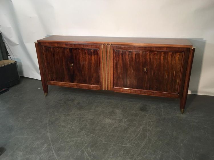 DOMINIQUE, Elegante credenza art déco in palissandro 1930