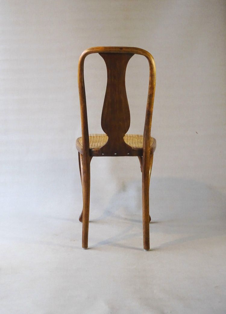 2 Chaises Kohn N°529 ,vers 1910, bistrot ,cannées , no Thonet