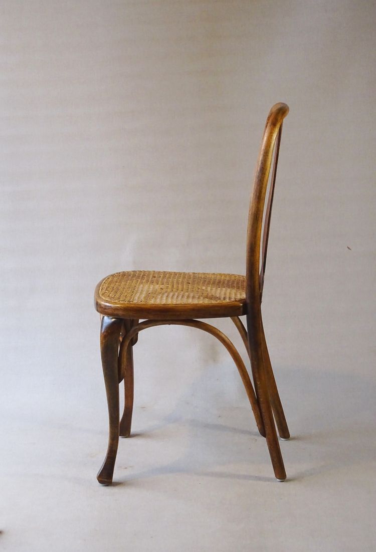 2 Chaises Kohn N°529 ,vers 1910, bistrot ,cannées , no Thonet