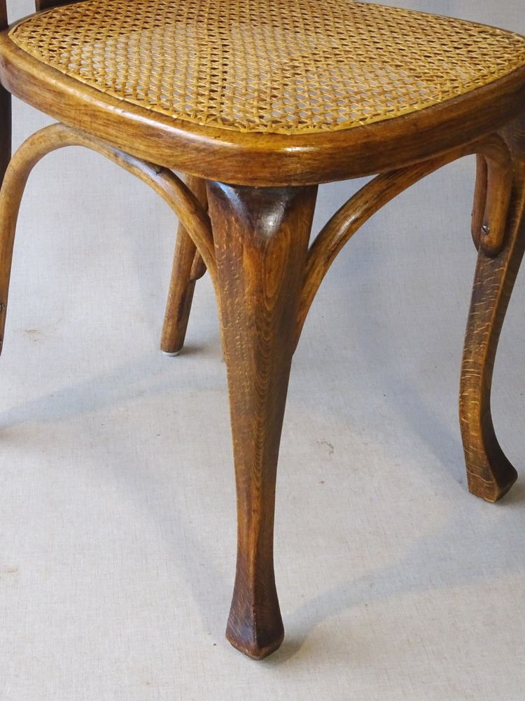 2 Chaises Kohn N°529 ,vers 1910, bistrot ,cannées , no Thonet