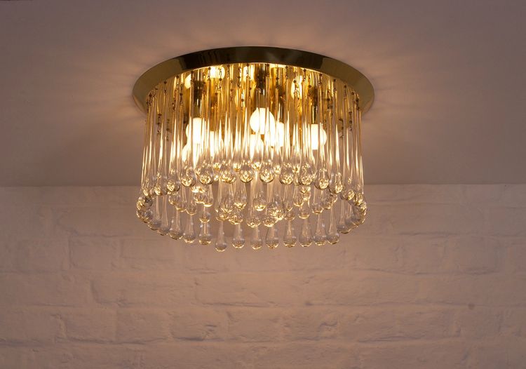Lampada da soffitto a goccia di Murano, J.T Kalmar