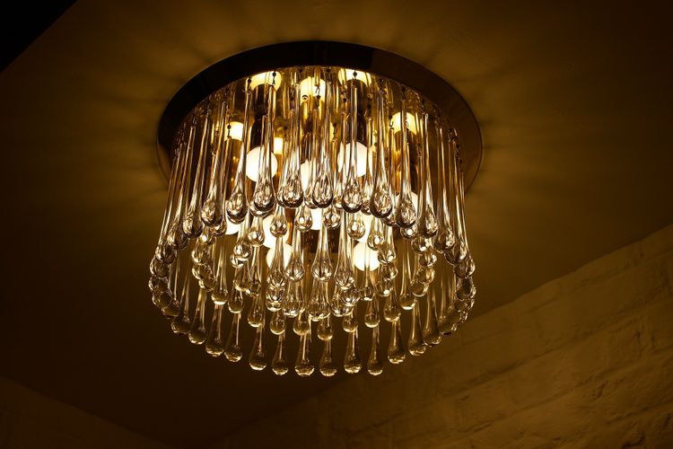 Lampada da soffitto a goccia di Murano, J.T Kalmar
