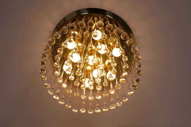 Lampada da soffitto a goccia di Murano, J.T Kalmar