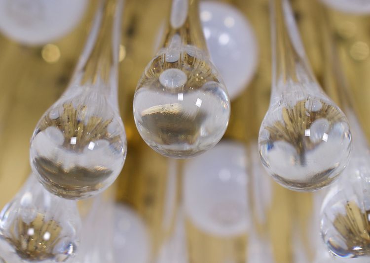 Lampada da soffitto a goccia di Murano, J.T Kalmar
