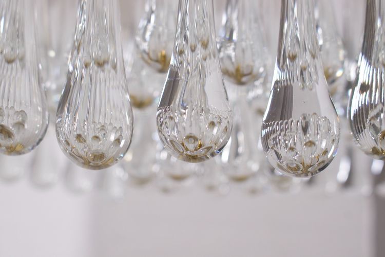 Lampada da soffitto a goccia di Murano, J.T Kalmar