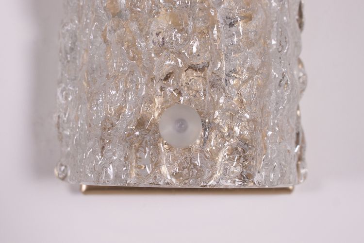 Paire d’appliques en Murano « Vanity Ice Glass »