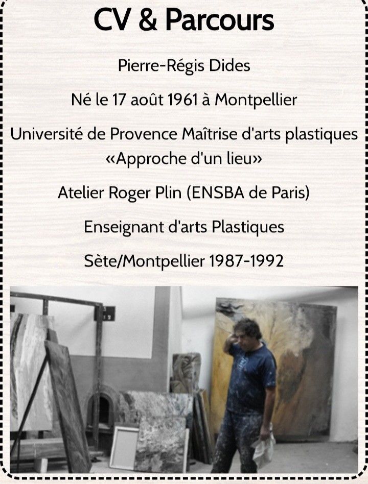 PIERRE REGIS DIDES ne en 1961.