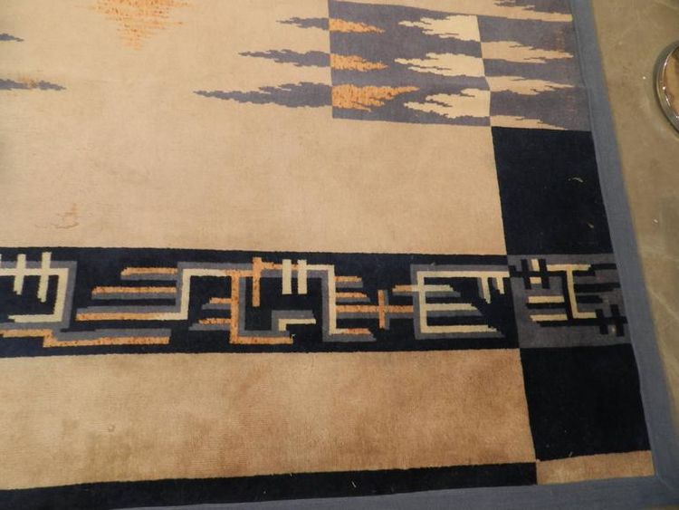 Large Wool Rug, Art Deco Period, Circa 1930