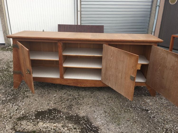 Original Art Deco Oak Sideboard Circa 1940/1950