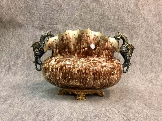 Ensemble de barbotines, XIXe siècle