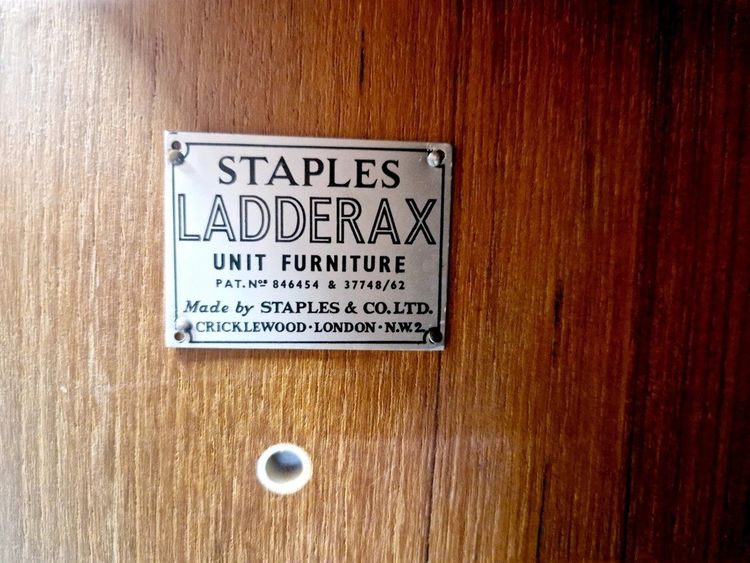 Mid Century Staples Ladderax Regal Schrank