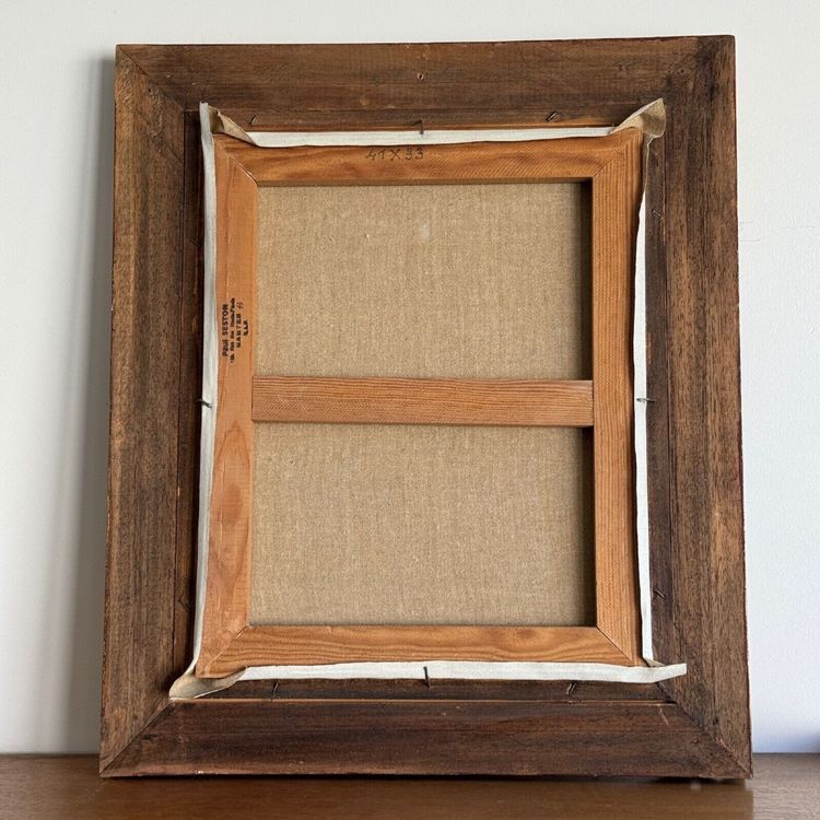 Öl auf Leinwand Stillleben Rosenstrauß von Paul Seston XX.