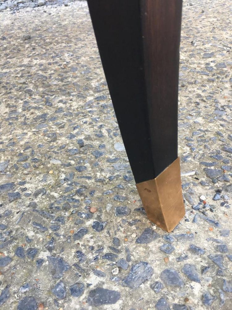 Maxime Old , Macassar Ebony Art Deco Table Circa 1940