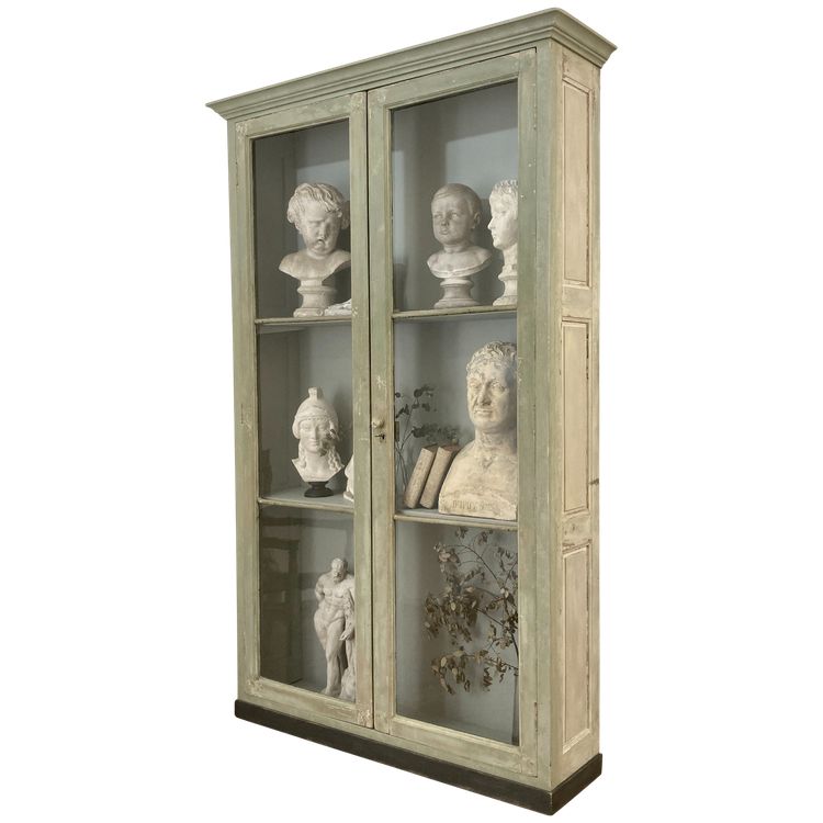 Bibliothek Vitrine mit Holztäfelung XIX
