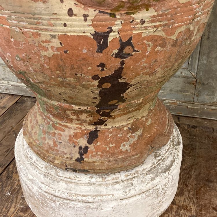Vase d'Anduze XIX Louis Bourget