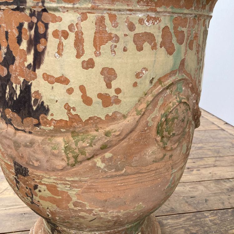 Vase d'Anduze XIX Louis Bourget