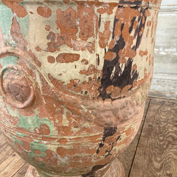 Vase d'Anduze XIX Louis Bourget