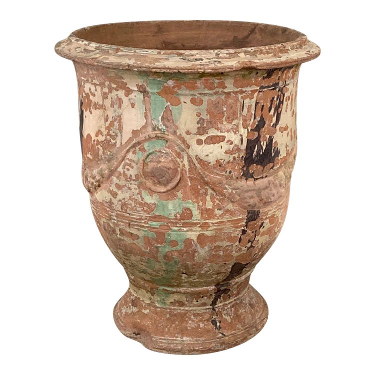 Vase d'Anduze XIX Louis Bourget