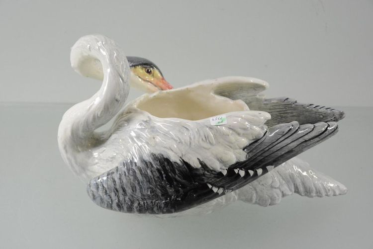 Fioriera Art Nouveau Delphin Massier, Vallauris Circa 1900
