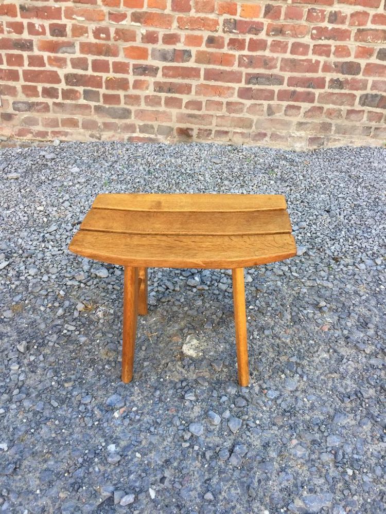 Guillerme Et Chambron, Paire De Tabourets Circa 1950, Edition Votre Maison