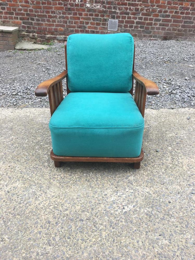 Art-Deco-Sessel im Stil von Maxime Old