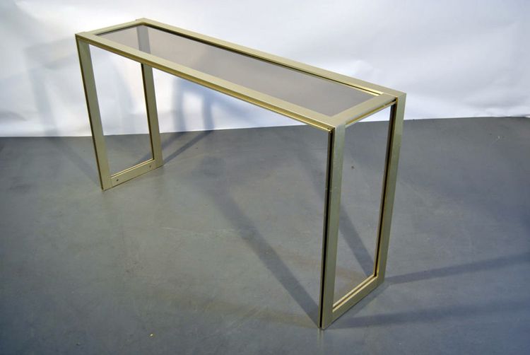J.f. Sergent Grande Console 1970 Alluminio