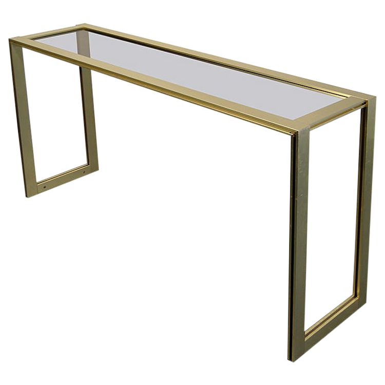 J.f. Sergent Grande Console 1970 Alluminio