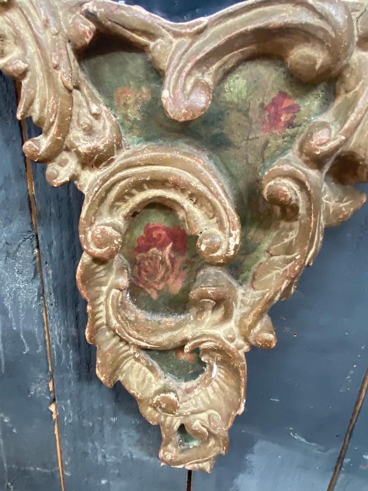Specchio in stile Regence del XIX secolo, decorazione "cinese